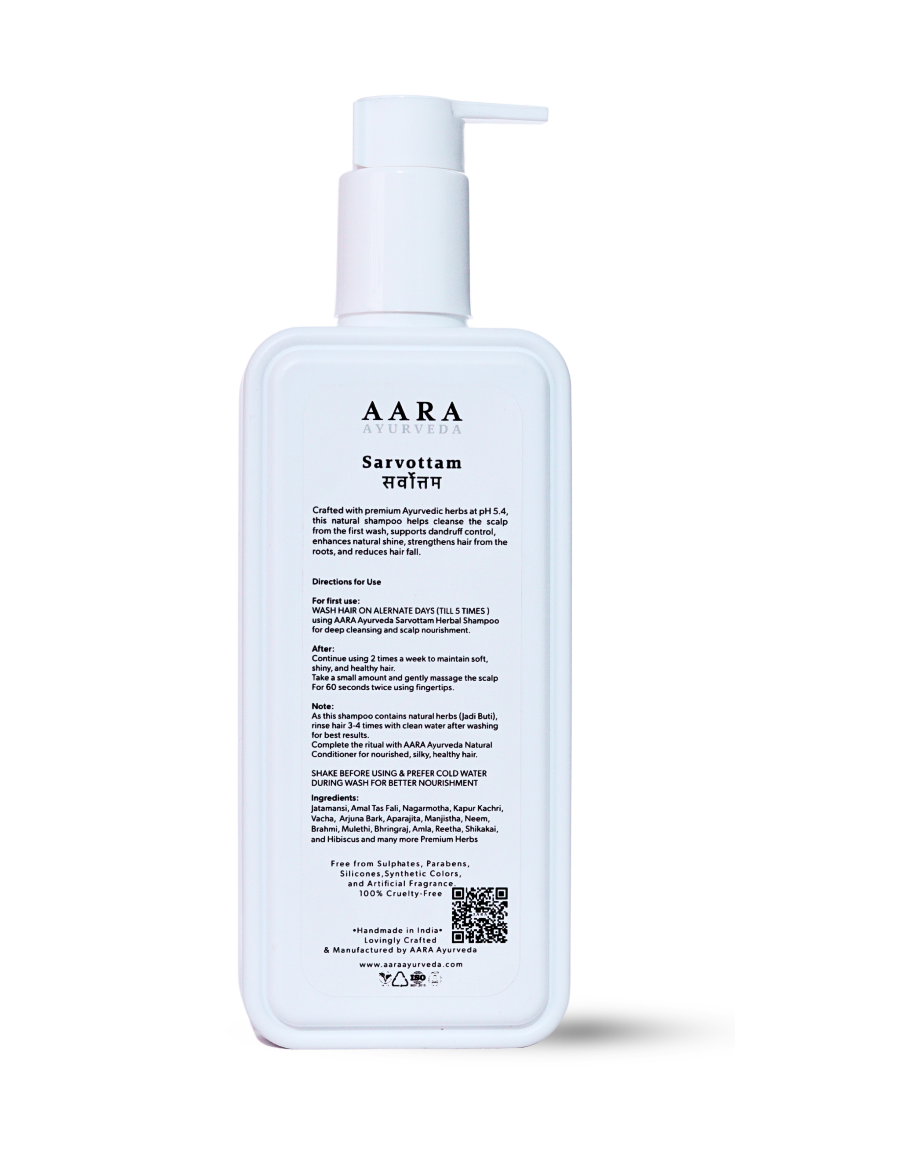 Sarvottam Shampoo for Dry to Normal Scalp