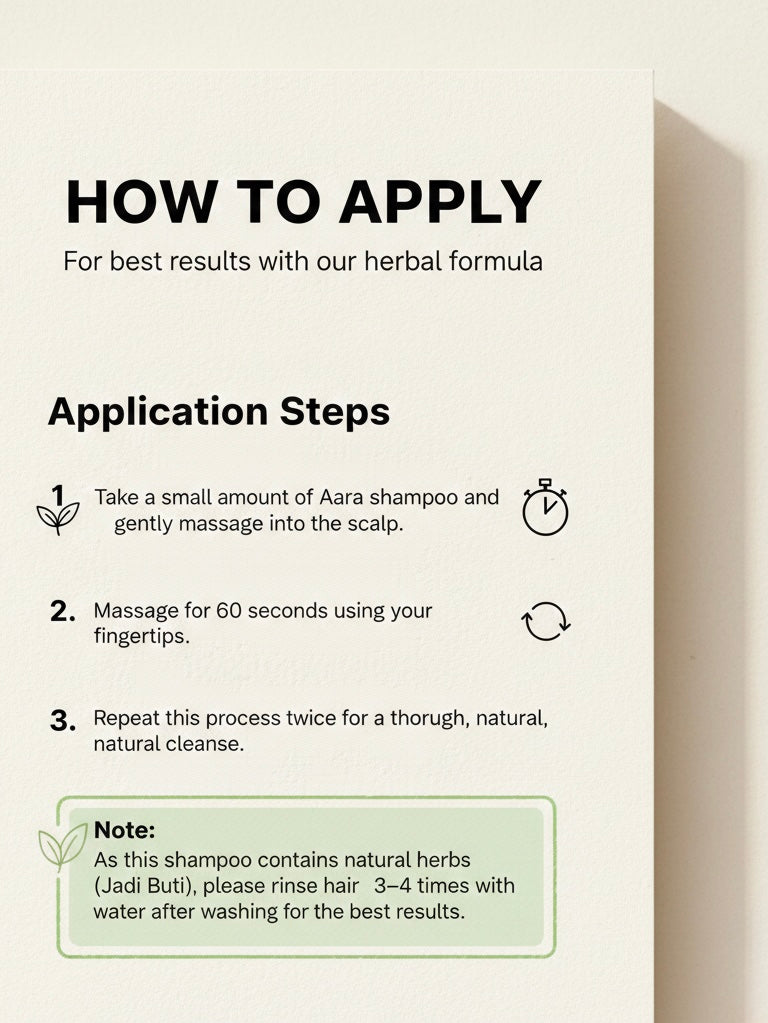 Sarvottam Shampoo for Normal to Oily Scalp